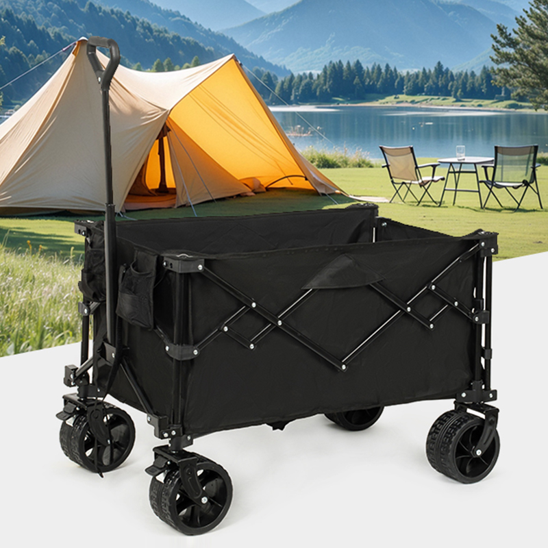 Carrito plegable universal de apertura trasera