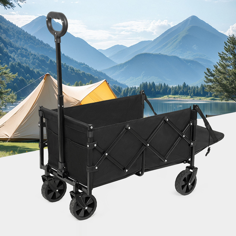 Carrito pequeño con ruedas de freno