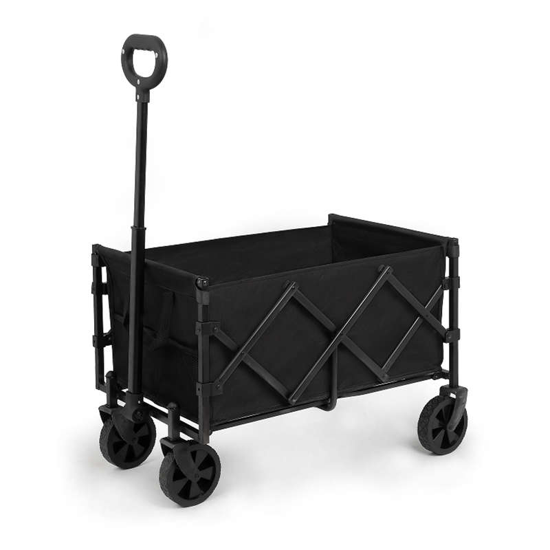 Carrito plegable de malla lateral plana