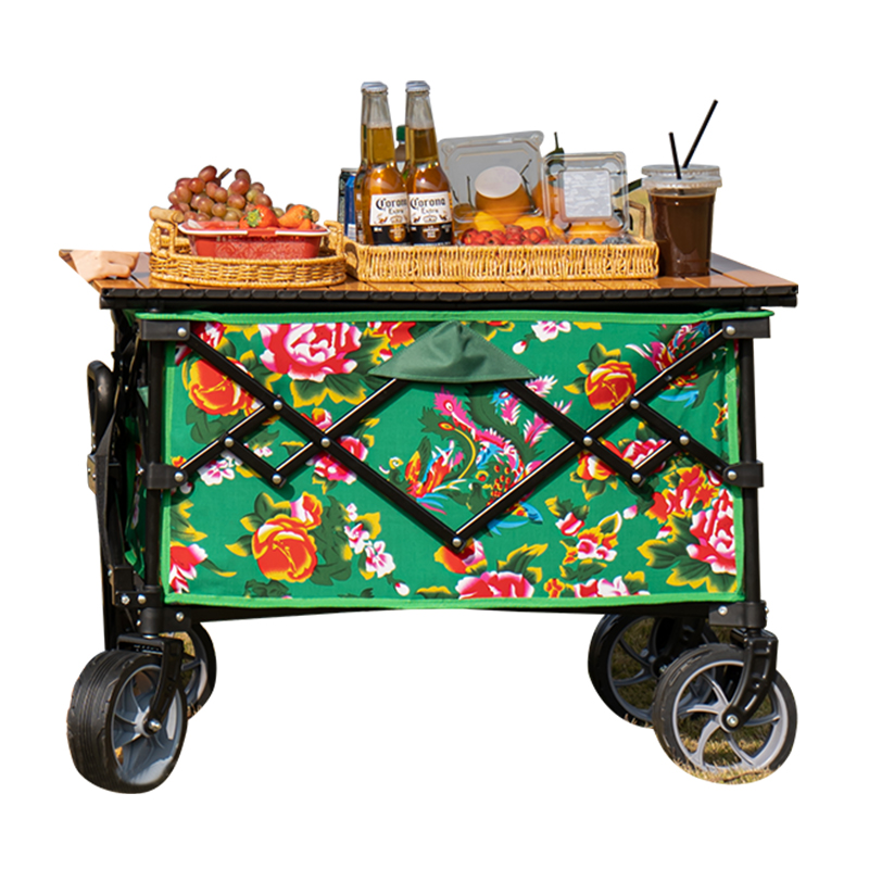 Carrito pequeño portátil plegable