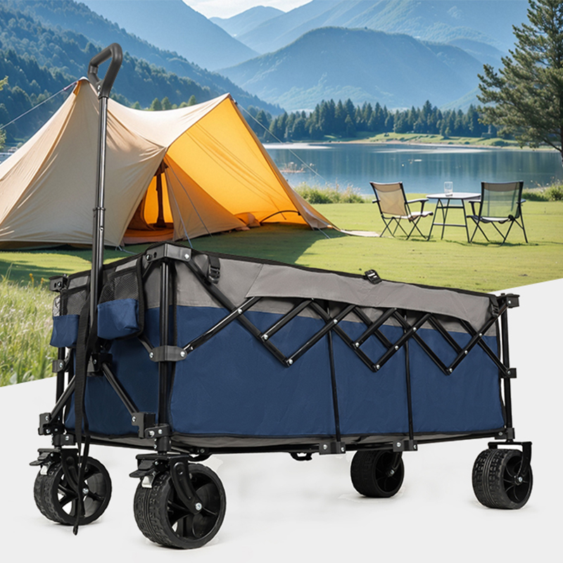 Carrito elevable extendido de forma cuadrada