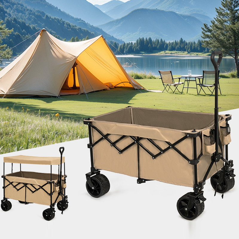 Carrito Extensible Multiuso con Ruedas Plegables